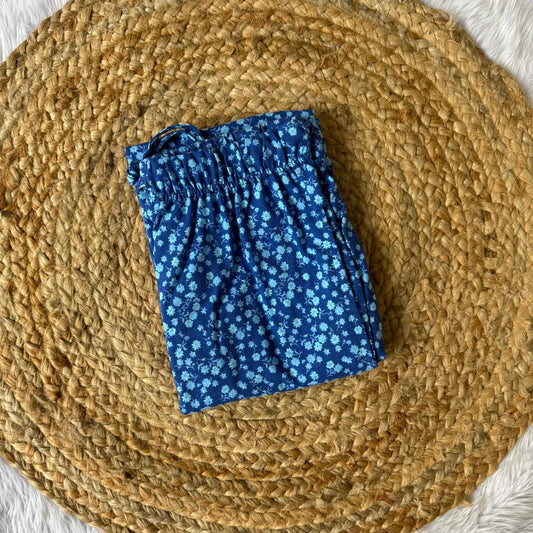 Blue Floral Lounge Pant